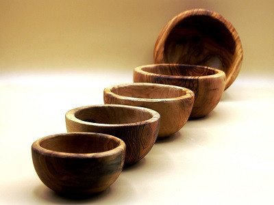 bol saladier en bois d’olivier