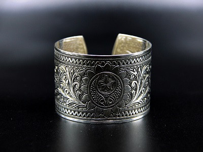 Bracelet manchette en...