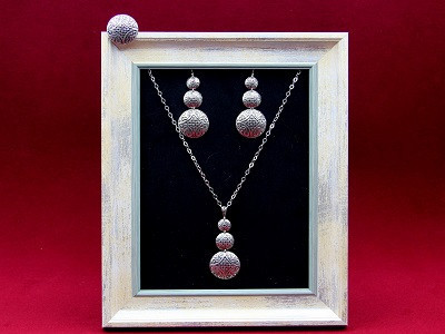 Parure " DOUROU3" en argent...