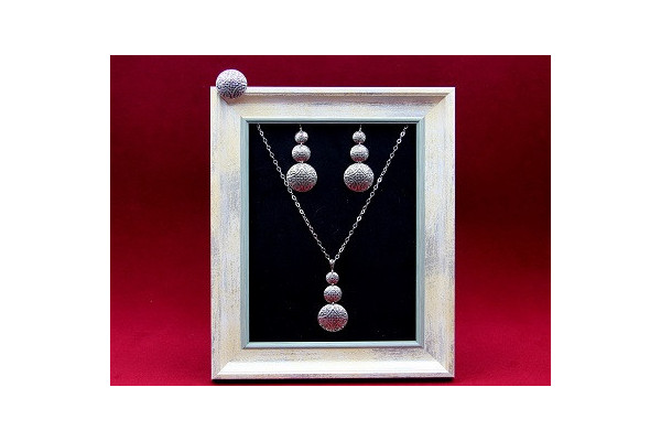 Parure " DOUROU3" en argent 925