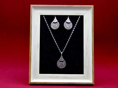 Parure "dam3a" en argent 925