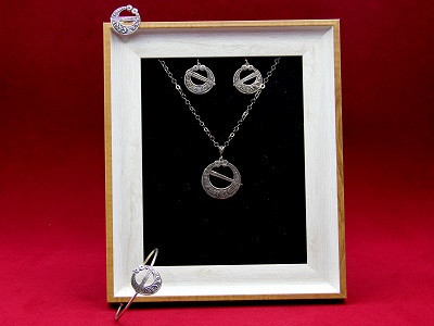 Parure " LE KHLEL rond" en...