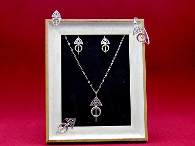 Parure " KHLEL" en argent 925