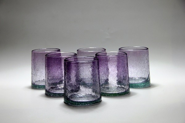 Verres DOF conique en verre soufflé...