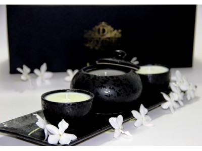 la beauté sublime des bougie en noir !!!