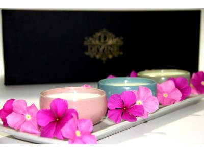 Bougies Bio "Patchwork"