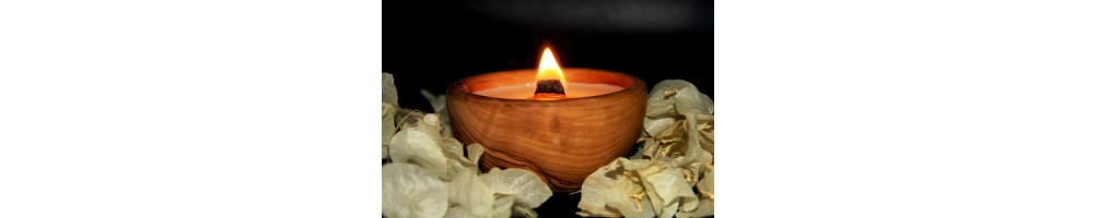 Bougie parfumée naturelle à la cire naturelle