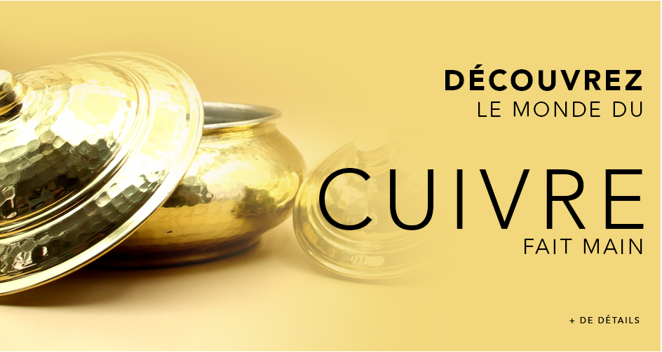 Découvrez le monde du cuivre fait main